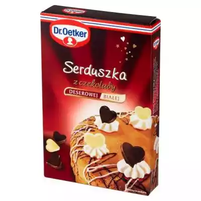 Dr. Oetker Serduszka z czekolady deserow Artykuły spożywcze > Do wypieków i deserów > Dodatki do ciast
