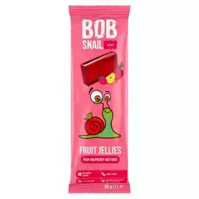 Bob Snail - Gruszka. malina. burak Podobne : BOB SNAIL Przekąska jabłkowo-gruszkowa z owoców bez dodatku cukru 120g - 255394