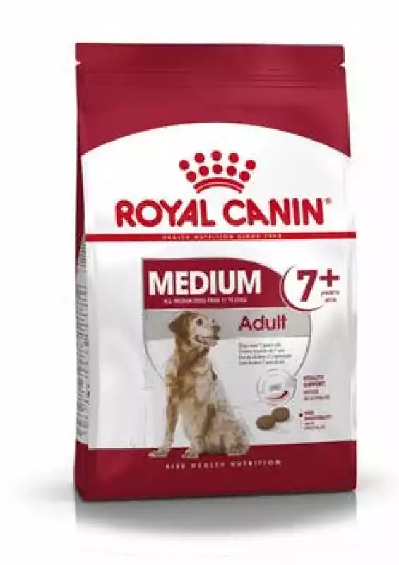 Royal Canin Medium Adult 7+ - sucha karma dla starszych psów ras średnich (7 - 10 lat) 15kg Royal Canin ceny i opinie