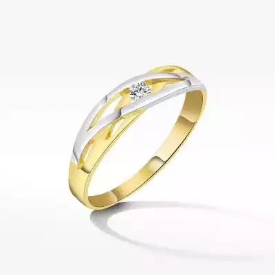 Pierścionek zaręczynowy z brylantem Podobne : Złoty pierścionek zaręczynowy z granatem - 290192