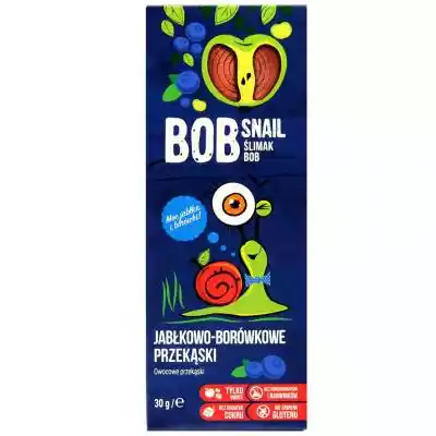 Bob Snail - Jabłkowo-borówkowe przekąski Podobne : BOB SNAIL Przekąska gruszkowo-ananasowa 14 g - 256477