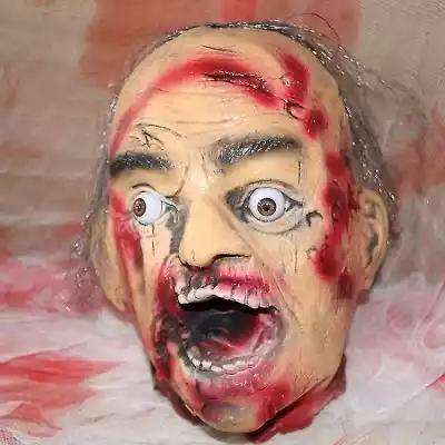 Mssugar Odcięta głowa Dekoracje zombie,  Podobne : Mssugar Halloween Led Light Up Sound Reactive Mask Dance Rave Cosplay Prop Joker B - 2721180