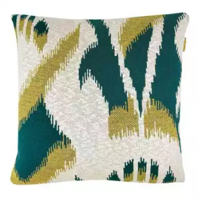 Poduszki Malagoon  Ikat knitted cushion  malagoon