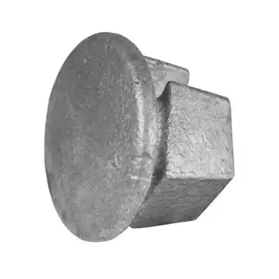 Zaślepka żeliwna Typ 73F, 60,3 mm, Ocynk Podobne : Płyta żeliwna do grilla Köler V4 - 1420