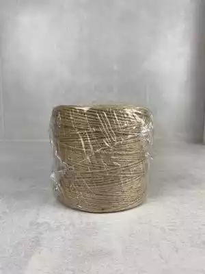 Sznurek jutowy pakowy 1,5 mm, 500 g, 300 pilki sznurki kolka