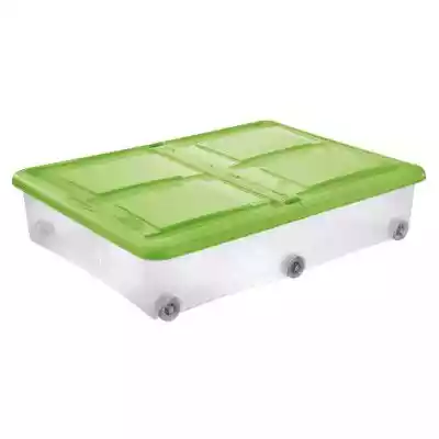 Tontarelli Pudełko do przechowywania z p Podobne : Tontarelli Pudełko do przechowywania z pokrywą Stockbox 61 l, przezroczysty/zielony - 271595