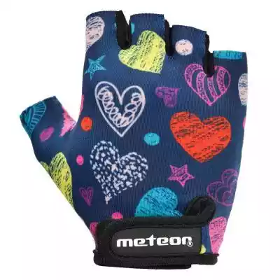 Rękawiczki rowerowe Meteor Kids S Hearts Podobne : Kominiarka Meteor Kids 12-15 lat różowy - 25756