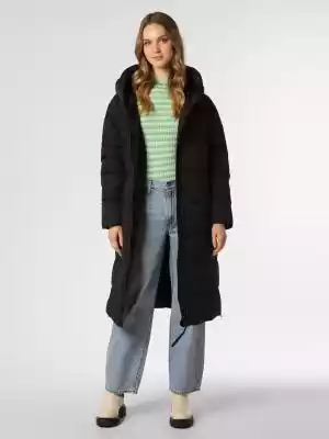 Obszerny płaszcz puchowy marki Marie Lund jest nie tylko modny dzięki swojej długości,  ale również zapewnia maksymalny komfort ze względu na wyjątkowo lekką jakość materiału wierzchniego.