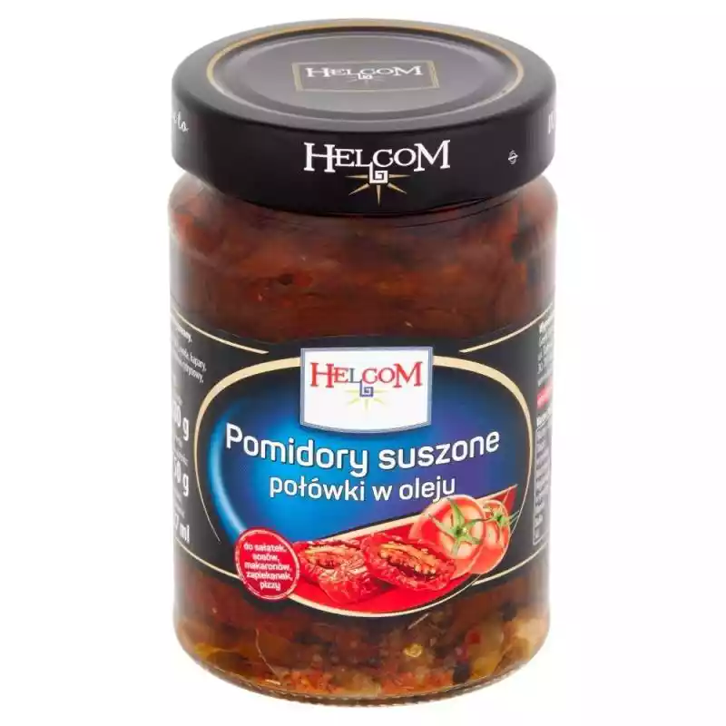 Helcom Pomidory suszone połówki w oleju 280 g Helcom ceny i opinie