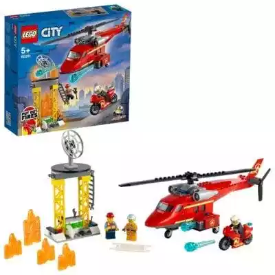 LEGO City Strażacki helikopter ratunkowy Podobne : Lego City 60281 Strażacki Helikopter Ratunkowy - 3062597