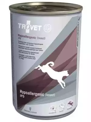 Trovet Hypoallergenic Insect IPD - 400g  Podobne : Trovet Renal & Oxalate RID - sucha karma dla psa 12,5kg - 44602