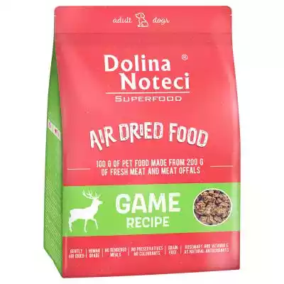 Dolina Noteci Superfood Adult, z dziczyz Podobne : DOLINA NOTECI Superfood z kangurem i wołowiną - mokra karma dla psa - 800g - 88484