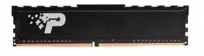 Niebuforowana pamięć Patriot's Signature Premium DDR4 NonECC zapewnia jakość,  niezawodność i wydajność,  których oczekuje się od współczesnych komputerów klasy średniej. Ta 16GB UDIMM została zaprojektowana do pracy na PC4-25600 (3200MHz) z opóźnieniami CAS 22,  aby zapewnić lepszą og