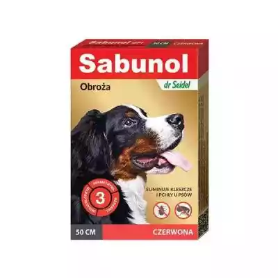 DR SEIDEL Sabunol - obroża przeciw pchłom i kleszczom dla psa czerwona 75cm
        DR SEIDEL Sabunol - obroża przeciw pchłom i kleszczom dla psa DR SEIDEL to renomowana marka produkująca akcesoria dla zwierząt. Wśród innych wyróżnia ją przede wszystkim dobra jakość i dostosowanie oferty p