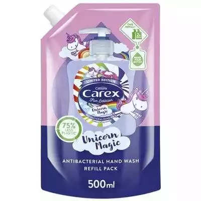 Mydło w płynie CAREX Unicorn Magic 500 m Podobne : CAREX Strawberry Laces Antybakteryjny żel do rąk 50 ml - 251488