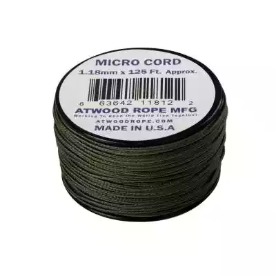 Linka Micro Cord (125ft) (CD-MC1-NL-32) Podobne : Linka Nano Cord ATWOOD (0,75mm/91m) coyote (CD-NC3-NL-11) - 196326