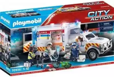 The brave PLAYMOBIL rescue team is always on duty to help people in need. As soon as an...