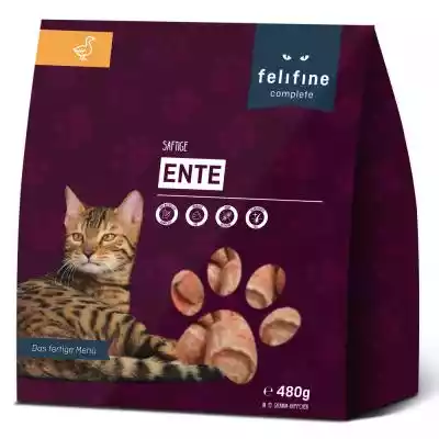 Felifine Complete Nuggets, kaczka - 5 x  Koty / Dieta oparta na surowym mięsie / Felifine Nuggets / -