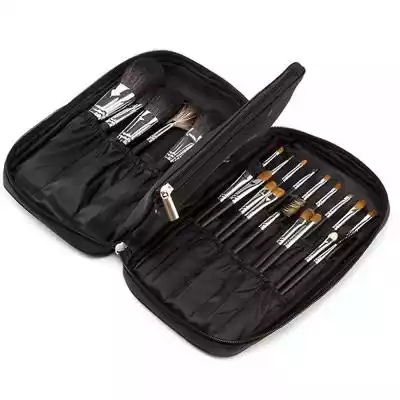 Xceedez Cosmetic Case Makeup Brush Organ Podobne : Xceedez Makeup Brush Set Travel Makeup Brush Set Mini Przenośny zestaw pędzli do makijażu do mieszania podkładu Blush Concealer Morela - 2786793