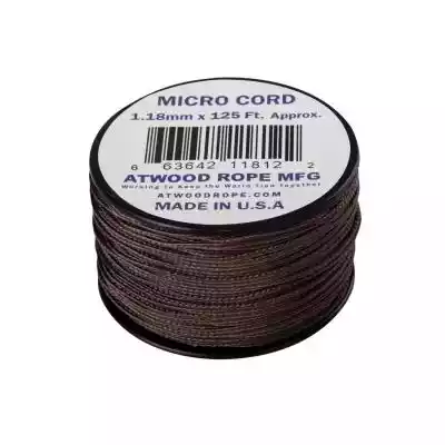 Linka Micro Cord (125ft) (CD-MC1-NL-30) Podobne : Linka Micro Cord ATWOOD (1.18mm/38m) Coyote (CD-MC1-NL-11) - 195942