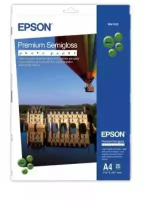 Epson Papier Premium Semigloss Photo 20  Podobne : Epson Papier Heavy 50 Arkuszy 167 g/m  A3 - 323630