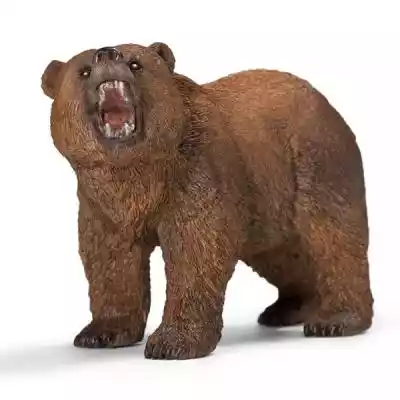 Schleich Niedzwiedź Grizzly Podobne : BO-MA Przytulanka Niedźwiedź, 40 cm - 297331