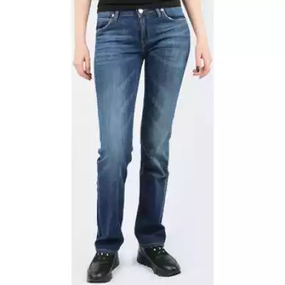 Jeansy straight leg Lee  Jeansy Damskie  Podobne : Niebieskie jeansy damskie, Comfort Fit, D-GOYA - 26687