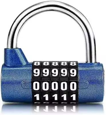 Mssugar 5-cyfrowa kłódka kombinowana, od Sprzęt > Zamki i klucze > Blokady i zasuwki