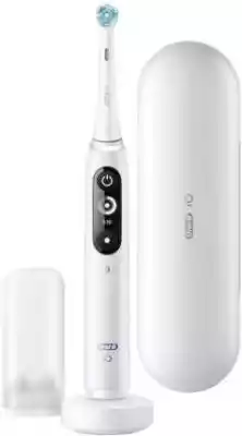 Szczotka Oral-B iO 7 Biały o dużej wydajności czyszczenia jamy ustnej. Innowacyjny,  magnetyczny...