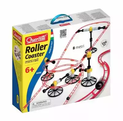 Quercetti Syrail Roler Coaster 150 częśc Zabawki/Nauka i zabawa/Zestawy konstrukcyjne