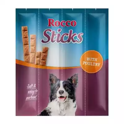Megapakiet Rocco Sticks - Drób, 3 x 12 s Podobne : Rocco Rolls XXL pałeczki do żucia - Filet z piersi kurczaka, 1 kg - 338865