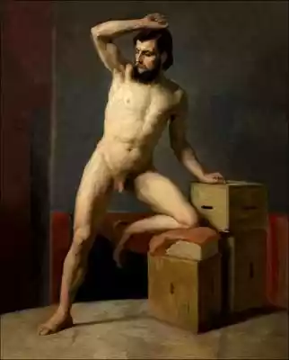 Male nude, Gustav Klimt - plakat 70x100  Dom i Ogród > Wyposażenie > Dekoracje i ozdoby > Plakaty