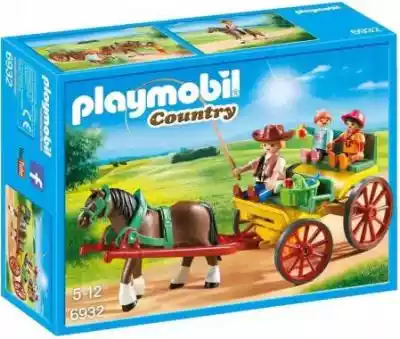 Playmobil 6932 Country Bryczka Konna Podobne : Domek PLAYMOBIL Gospodarstwo rolne z silosem 9315 - 873091