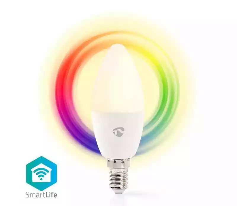 WIFILC11WTE14 - LED RGB Ściemniana żarówka Smartlife E14/4,5W/230V Wi-Fi Donoci ceny i opinie