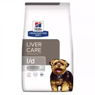 Hill's Prescription Diet L/D - sucha karma dla psów Hill's Prescription Diet L/D to produkt marki Hill's. Marka specjalizuje się w produkcji weterynaryjnych karm dla zwierząt,  które mają działanie lecznicze. Profil składników odżywczych w karmach spełnia lub przewyższa surowe normy WSAVA 