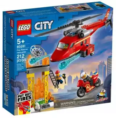 Lego 60281 City Helikopter strażacki Podobne : Lego City 60281 Strażacki Helikopter Ratunkowy - 3090674