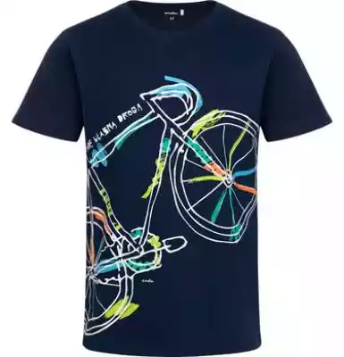 Męski t-shirt z krótkim rękawem, z rower dla dorosłego/Mężczyzna/Bluzki i T-shirty