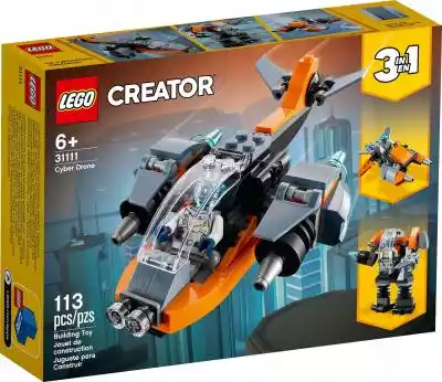 Lego Creator 31111 Cyberdron 3 w 1 Podobne : Lego Creator 31111 Cyberdron 3W1 - 3039058