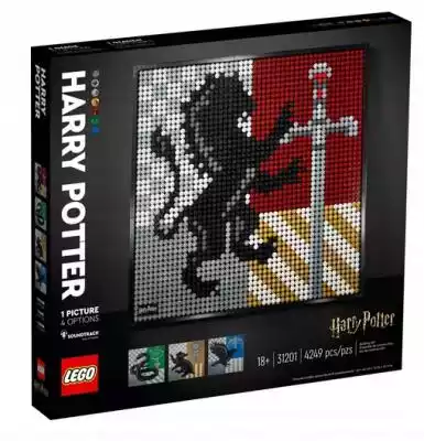 Lego 31201 Art Harry Potter Herby Hogwar Podobne : LEGO Art 31201 Harry Potter Herby Hogwartu - 17355