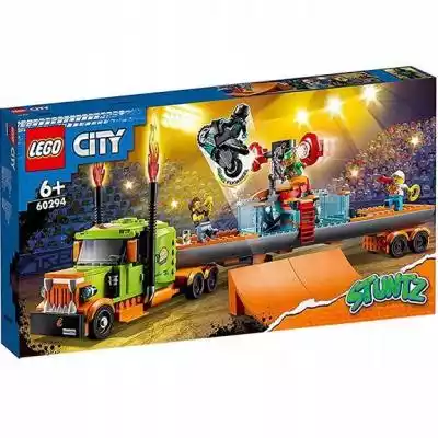 Lego City Stuntz Ciężarówka kaskaderska  Podobne : Lego City Stuntz Rakietowy motocykl kaskaderski - 3132034