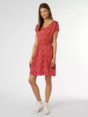 Uwodzicielski i kobiecy charakter: sukienka Florrence marki Ragwear urzeka nonszalanckim fasonem z wycięciami i wzorem kwiatowym na całej powierzchni.