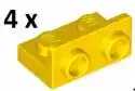 Lego Yellow Bracket 1x2 1x2 Inv 99780 4 szt