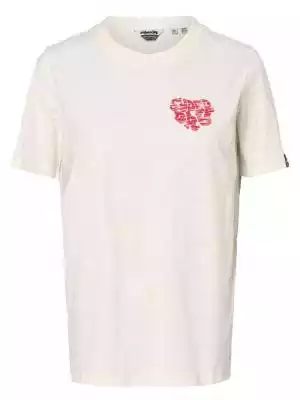 Superdry - T-shirt damski, beżowy Kobiety>Odzież>Koszulki i topy>T-shirty