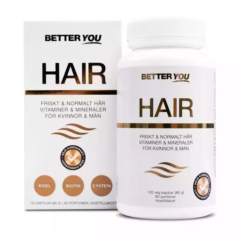 BETTER YOU Hair - 120 kapsułek witaminy, minerały i aminokwasy dla włosów Better You ceny i opinie