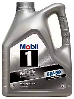 Olej MOBIL 1 Peak Life 5W-50 4 l Zakupy niecodzienne > Motoryzacja > Oleje samochodowe > Oleje do silników benzynowych