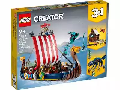 Lego Creator 3 w 1 31132 Statek wikingów Allegro/Dziecko/Zabawki/Klocki/LEGO/Zestawy/Creator 3 w 1