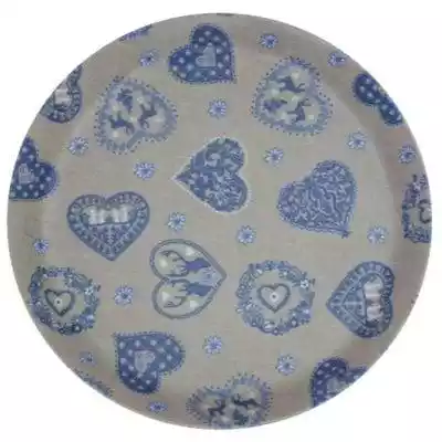 Taca VIVENZI Blue Heart (31 cm) Podobne : Taca WESCO Spacy (33 cm) Żółta - 1453560