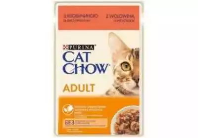 Purina Cat Chow Sasz. 85G Wołowina I Bak Podobne : PURINA ONE - Pełnoporcjowa karma dla dorosłych kotów. - 223230