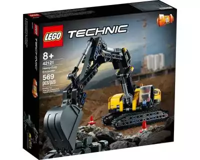 Lego Technic Wytrzymała koparka 42121 Podobne : Lego Technic Koparka Zabawka Wytrzymała 8 9 10 Lat - 3049656