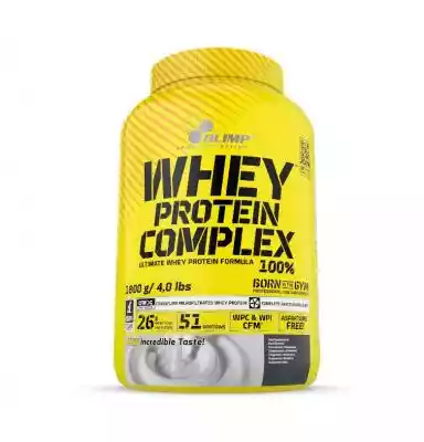 Olimp - Whey Protein Complex 100% Podobne : Olimp - Odżywka białkowa Whey Protein Complex 100% Cookies Cream - 71433